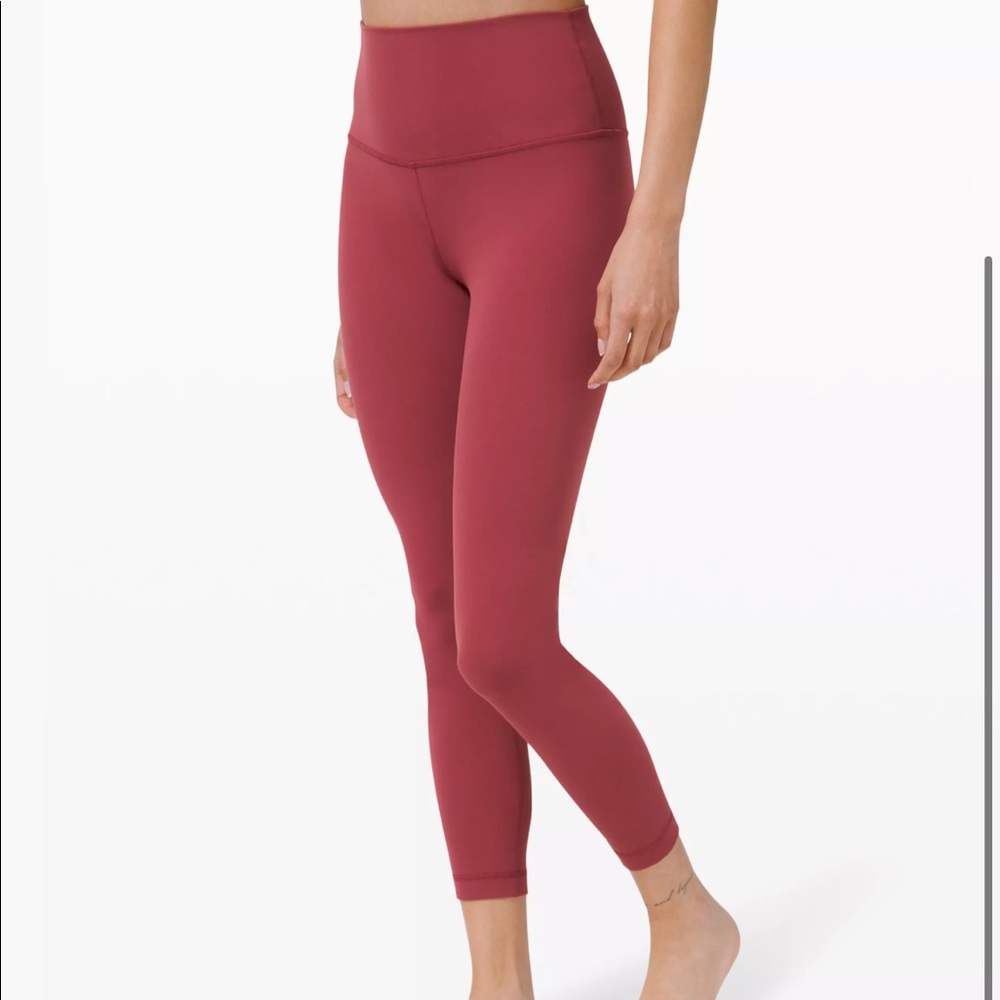 Lululemon Align Legging II 25” Chianti Size 8